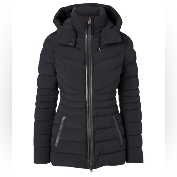 MACKAGE Patsy Quilted Down Coat in Black - Picture 10 of 12